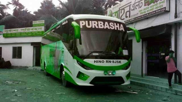 পূর্বাশা পরিবহন সকল কাউন্টার নাম্বার